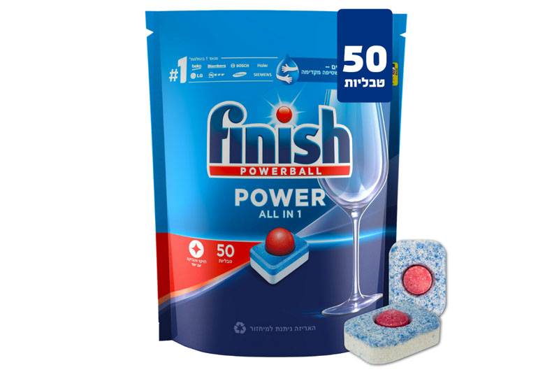 פיניש 50 טבליות Finish Power
